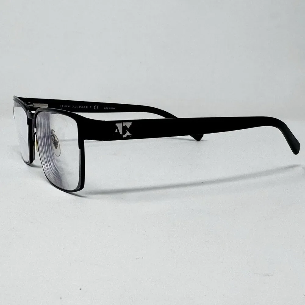 Armani Exchange AX1019 6063 Black Eyeglass Frames 54-17-140 Authentic
